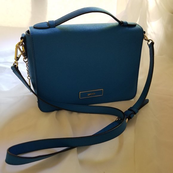 dkny blue purse